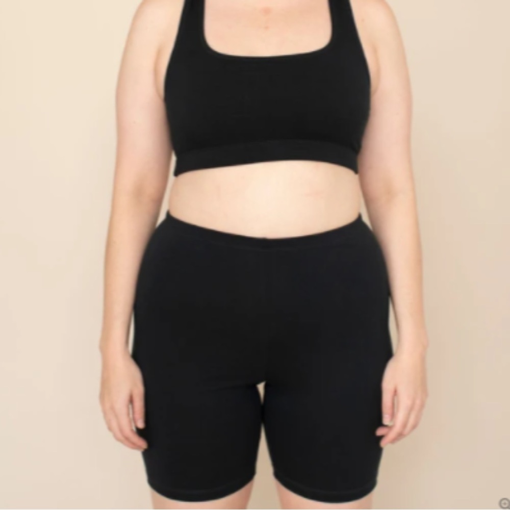 Hara the Label Gabby Bike Shorts - Charcoal